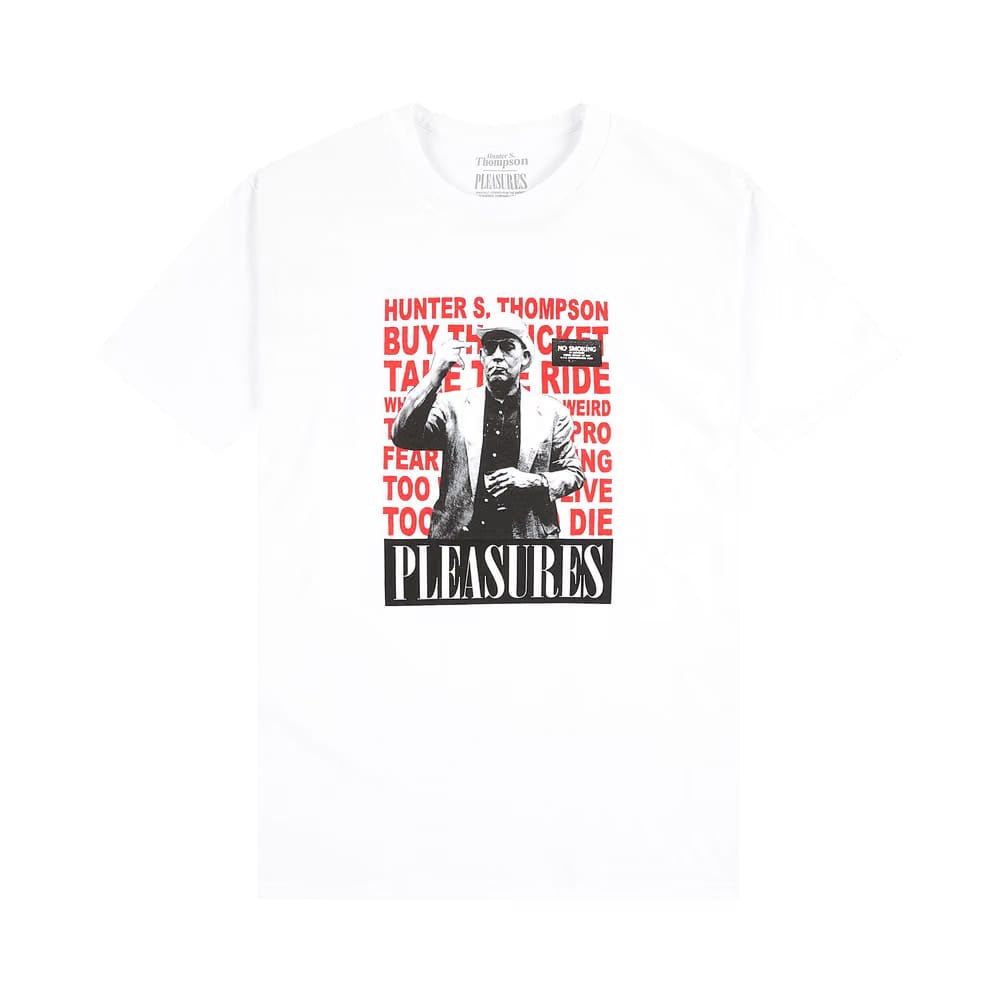 Pleasures No Smoking T-Shirt White