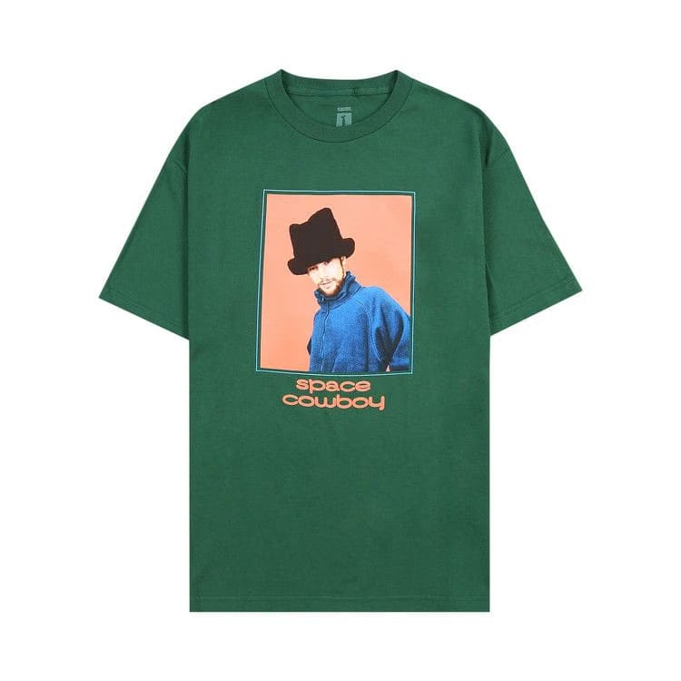 Pleasures Space Cowboy T-Shirt Hunter Green