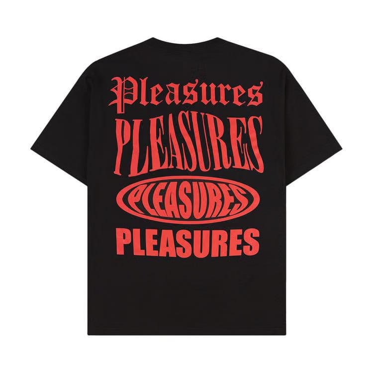 Pleasures Stack T-Shirt Black
