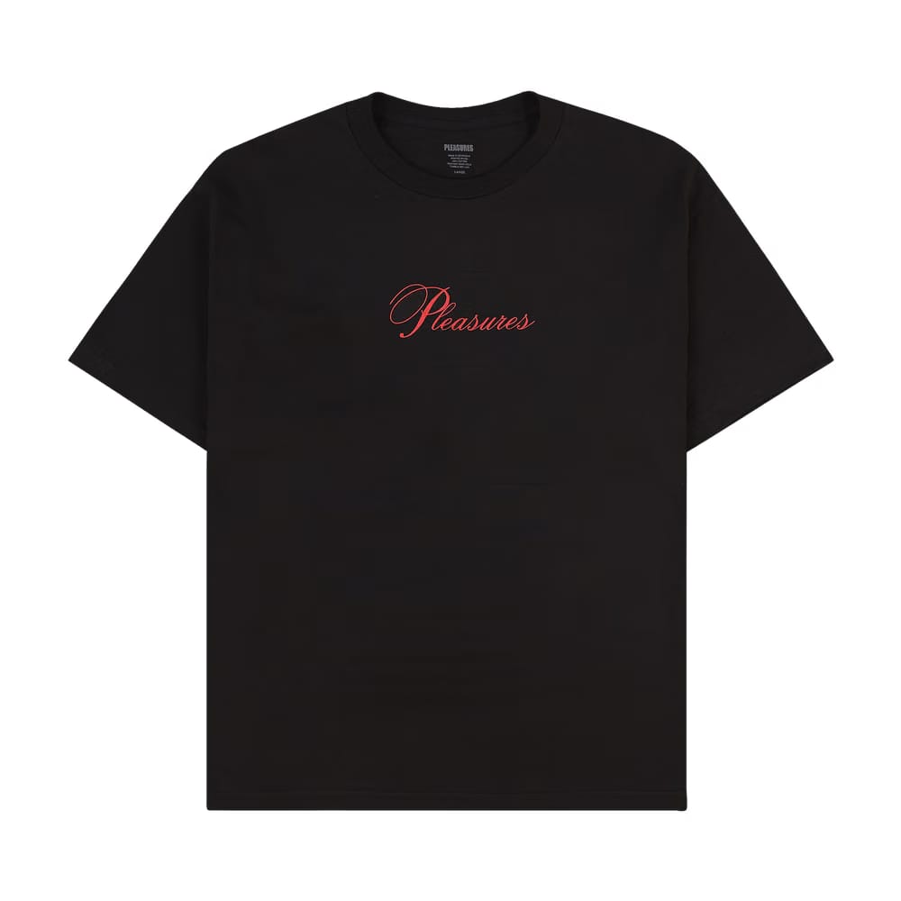Pleasures Stack T-Shirt Black