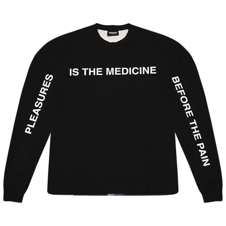 Pleasures Medicine Premium Long-Sleeve Shirt Black