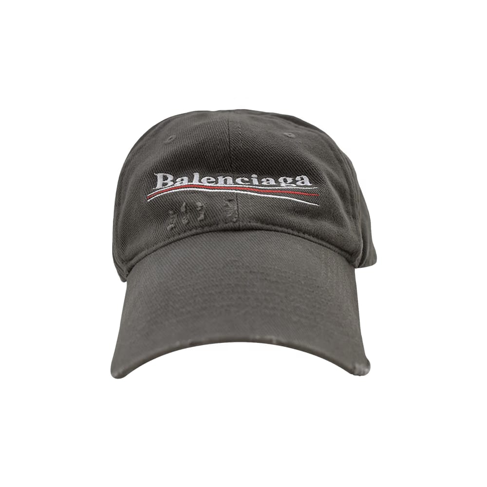 Balenciaga Political Campaign Cap Smoked Grey