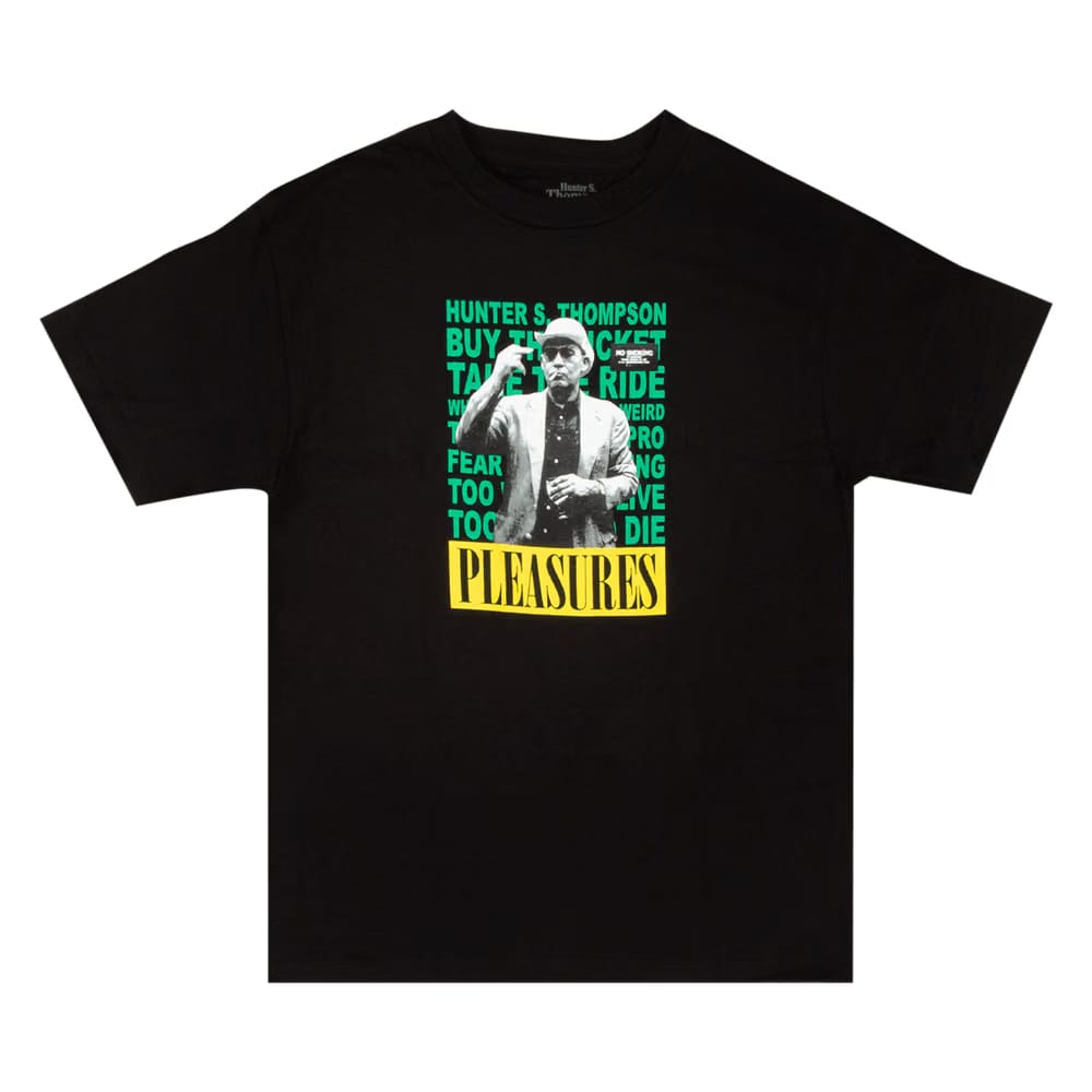 Pleasures No Smoking T-Shirt Black