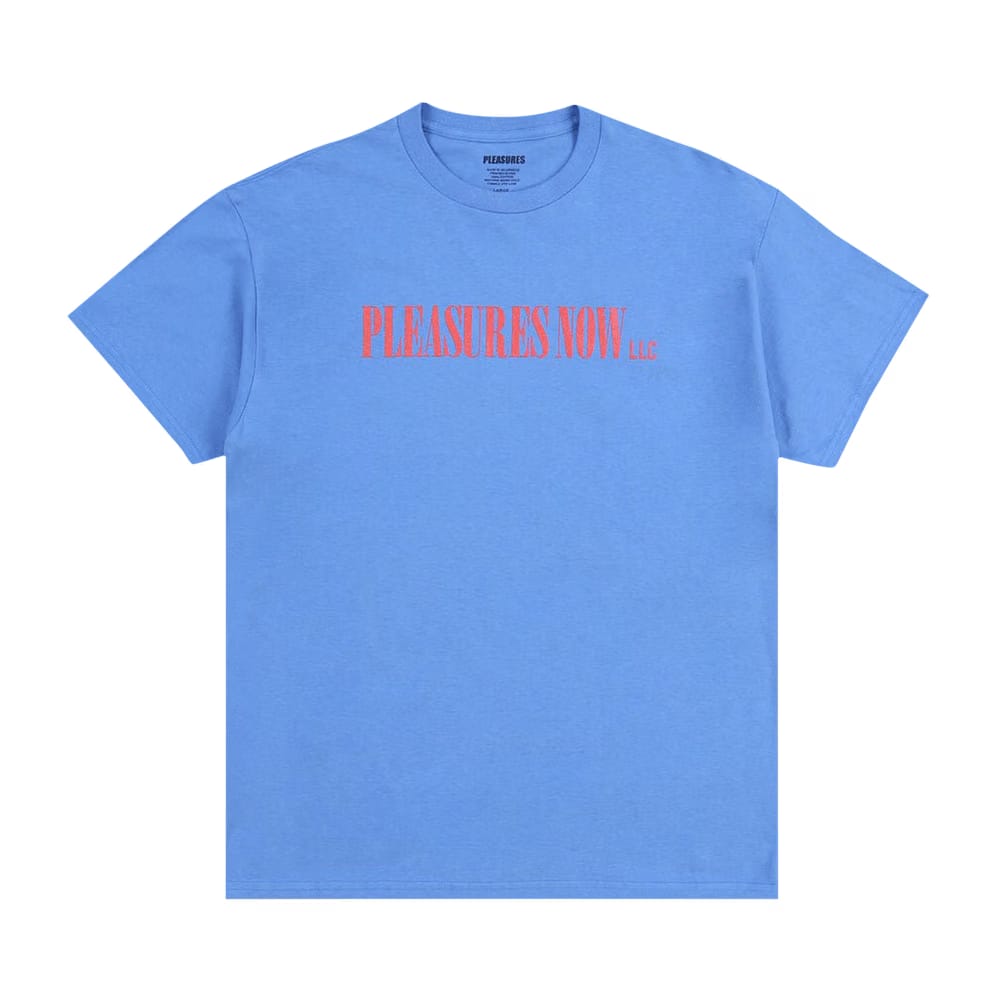 Pleasures LLC T-Shirt Flo Blue