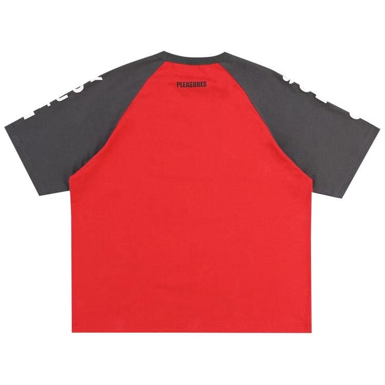 Pleasures Gracias Raglan T-Shirt Red