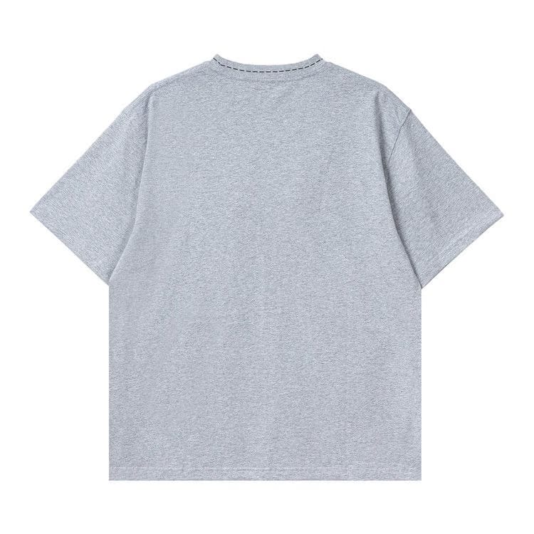 Pleasures Cut Here Heavyweight Shirt Heather Grey