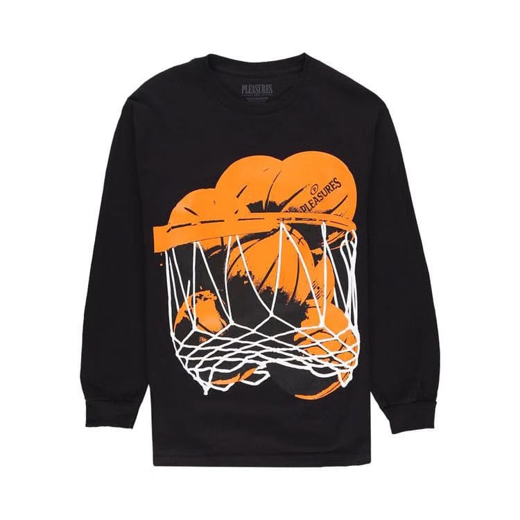 Pleasures Hoops Long-Sleeve Black