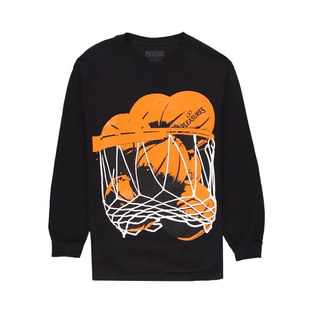 Pleasures Hoops Long-Sleeve Black