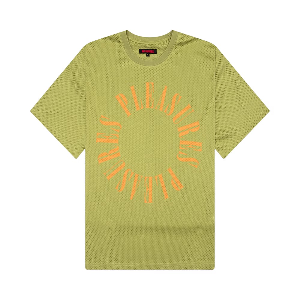 Pleasures Motive Mesh Shirt Olive
