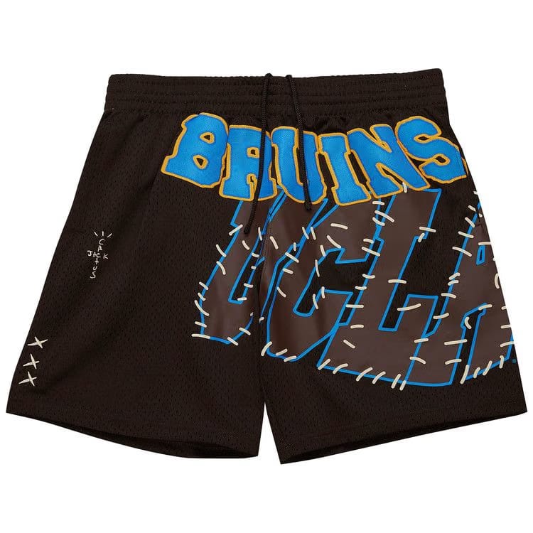 Cactus Jack by Travis Scott x Mitchell & Ness University Of California, Los Angeles Shorts Brown