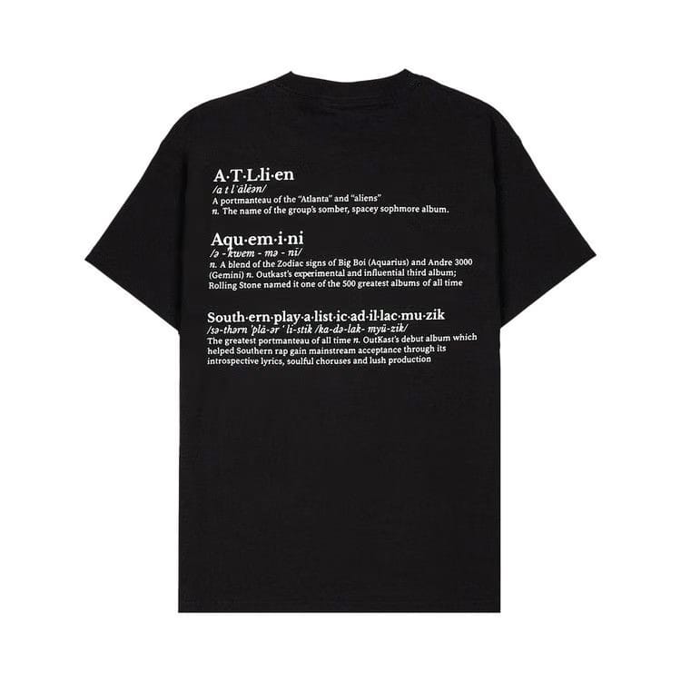 Pleasures Vocabulary T-Shirt Black