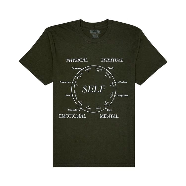 Pleasures Clarity T-Shirt Safari Green