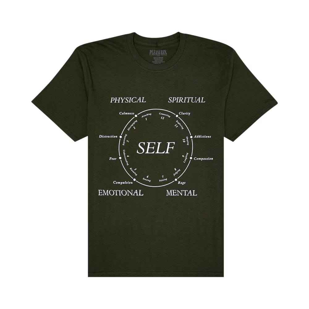 Pleasures Clarity T-Shirt Safari Green