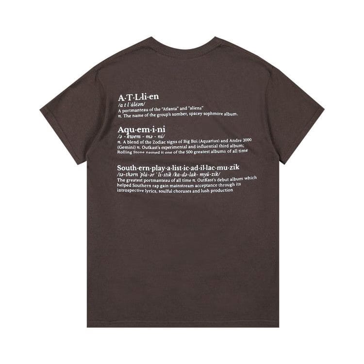 Pleasures Vocabulary T-Shirt Brown