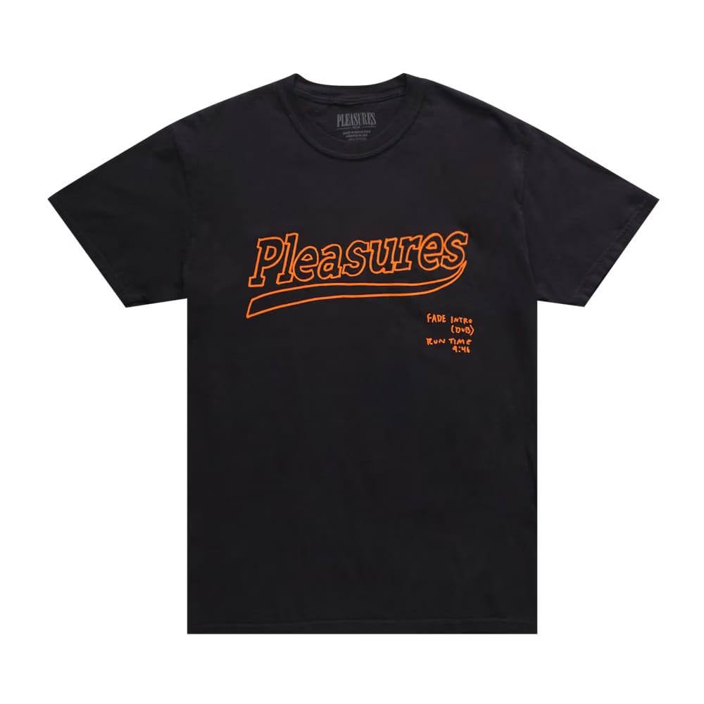 Pleasures Dub Pigment Dye T-Shirt Black