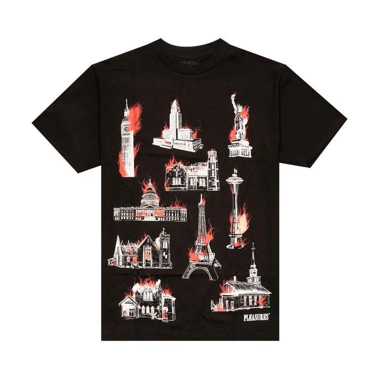 Pleasures Monument T-Shirt Black