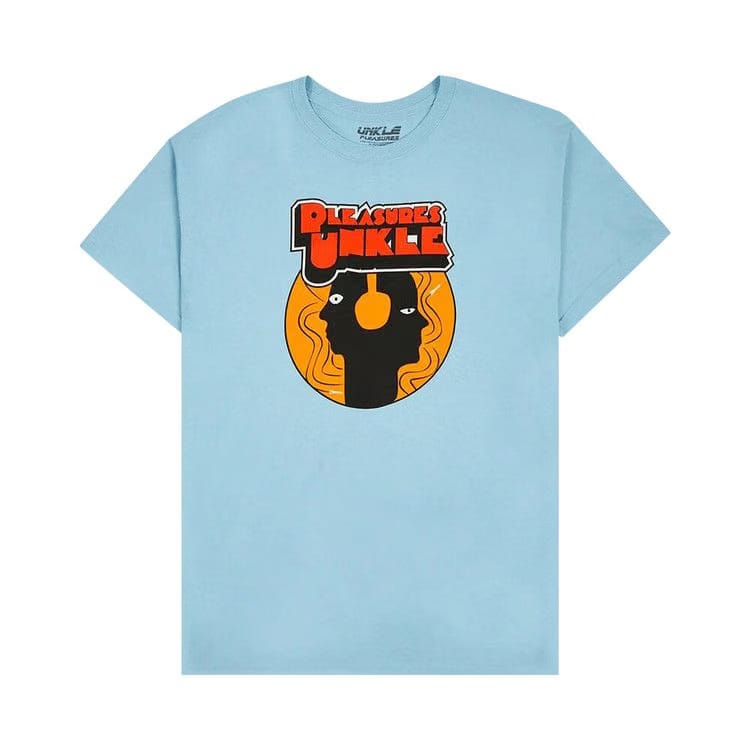 Pleasures Headphones T-Shirt Carolina Blue