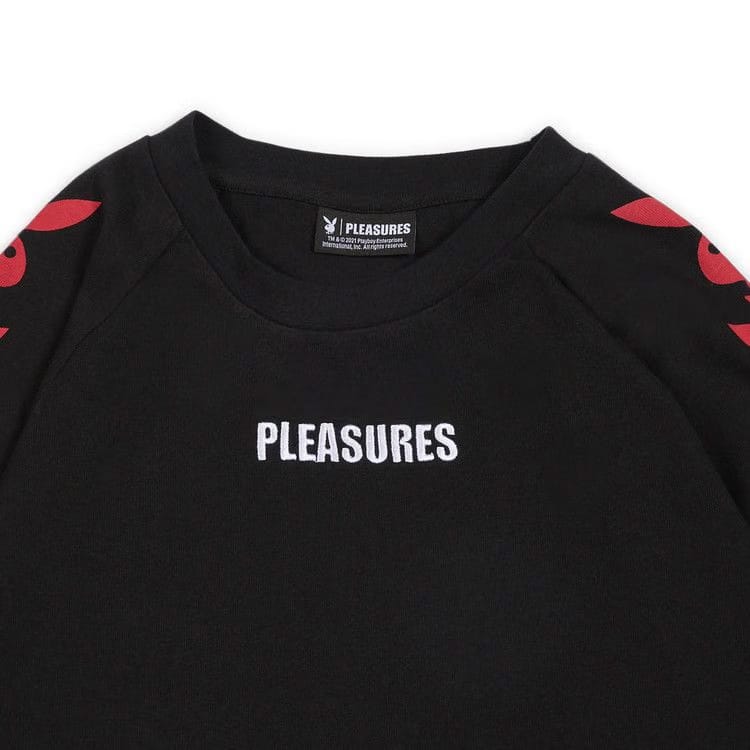 Pleasures PB Raglan Long-Sleeve Black