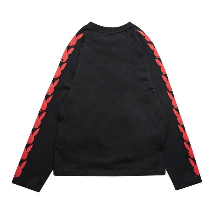Pleasures PB Raglan Long-Sleeve Black