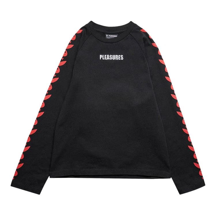 Pleasures PB Raglan Long-Sleeve Black
