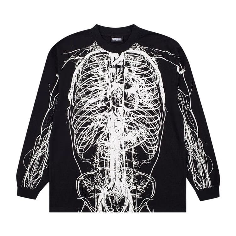 Pleasures Nervous Long-Sleeve Shirt Black