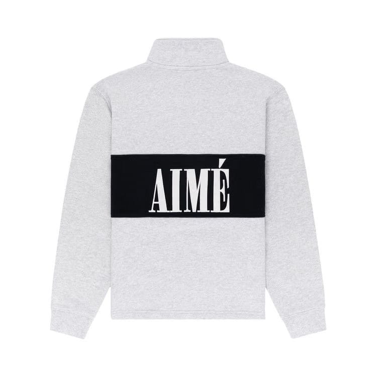 Aimé Leon Dore Quarter Zip Pullover Silver Mix