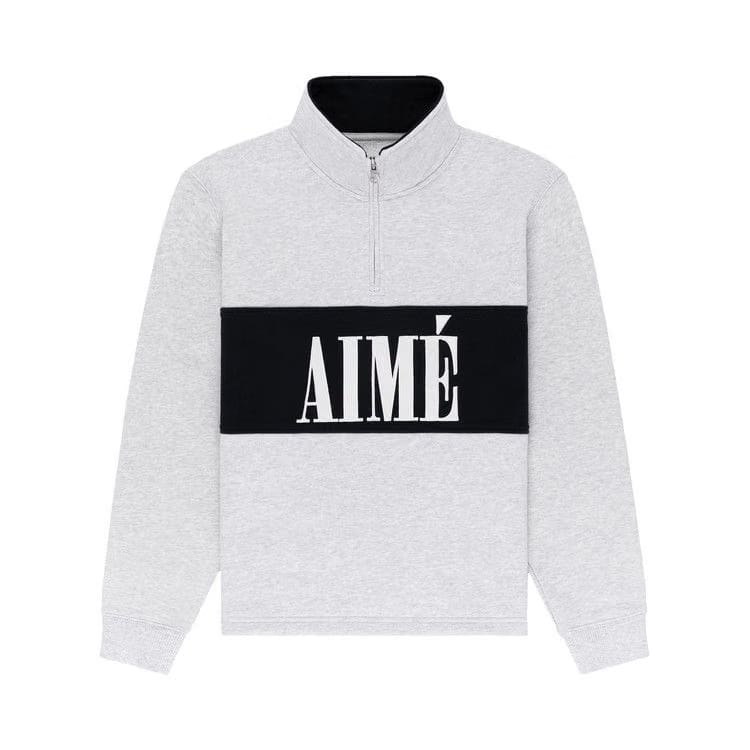 Aimé Leon Dore Quarter Zip Pullover Silver Mix