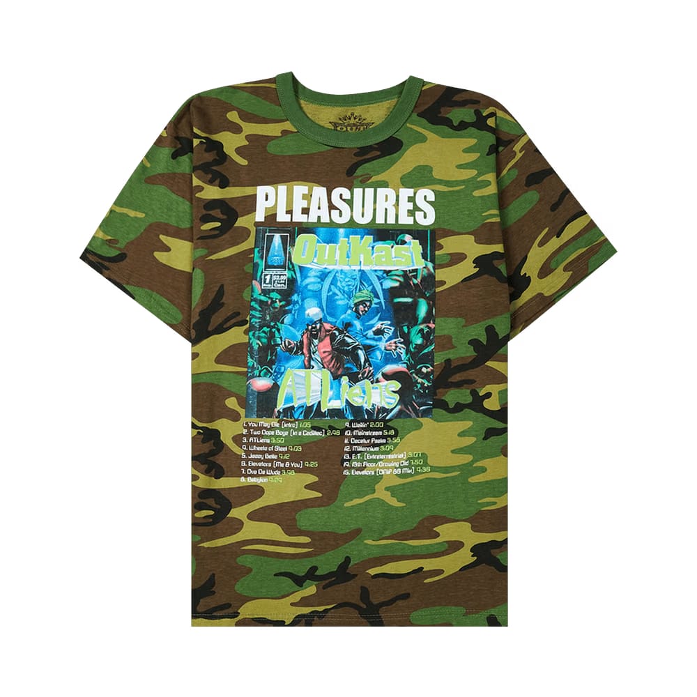 Pleasures Atliens T-Shirt Camo