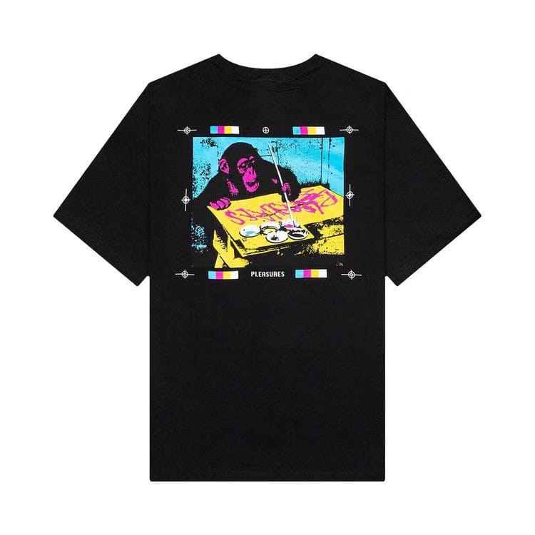 Pleasures CMYK T-Shirt Black