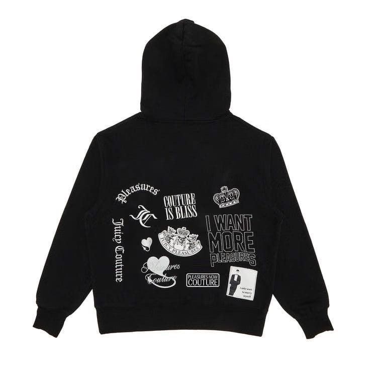 Pleasures Bliss Hoodie Black
