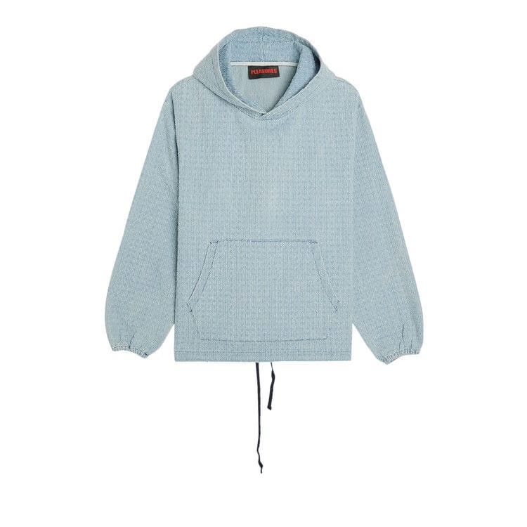 Pleasures Expand Poncho Hoodie Blue