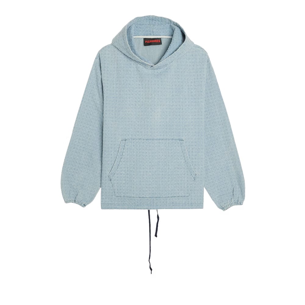 Pleasures Expand Poncho Hoodie Blue