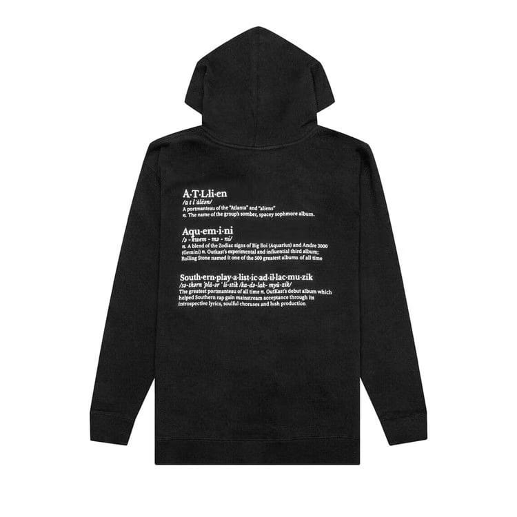 Pleasures Vocabulary Hoodie Black