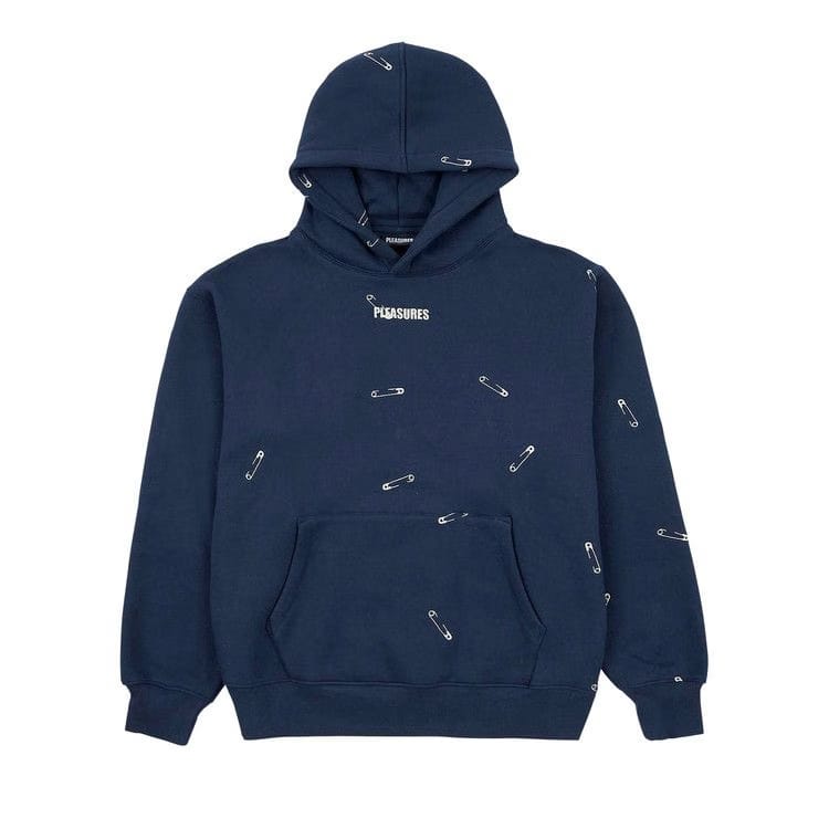 Pleasures Safety Pin Hoodie Navy