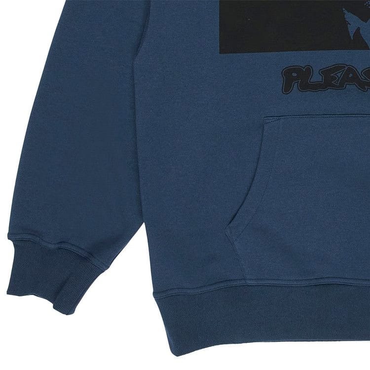 Pleasures Backbone Hoodie Slate