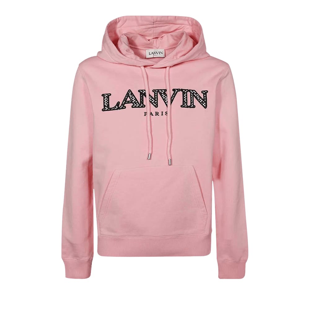 Lanvin Fleece Eusebio Hoodie Pink
