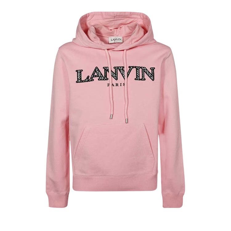 Lanvin Fleece Eusebio Hoodie Pink