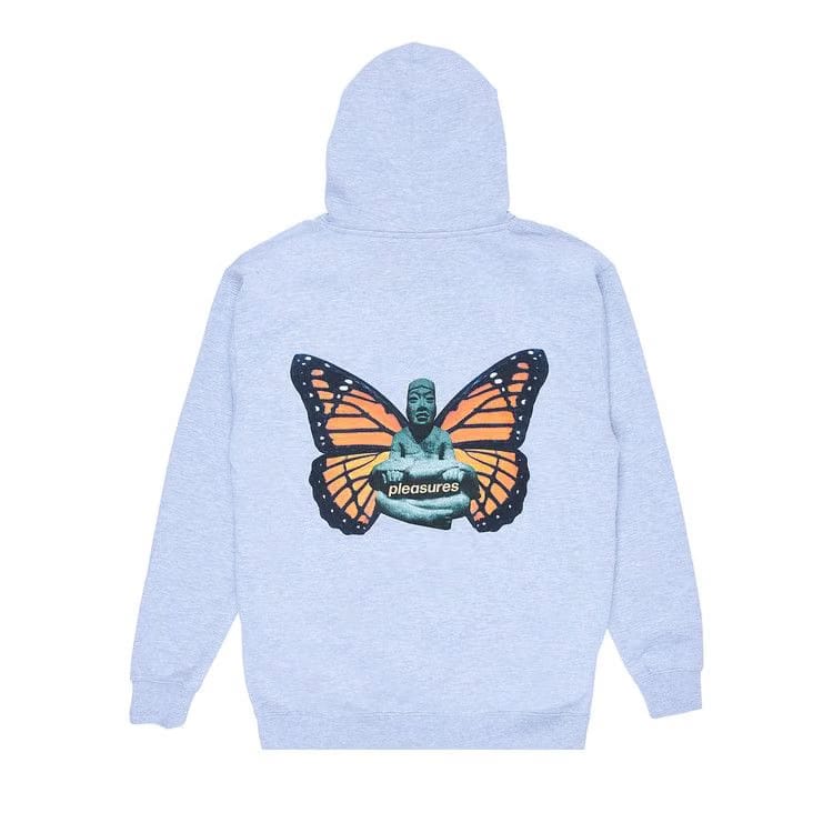 Pleasures Meditate Hoodie Heather Grey
