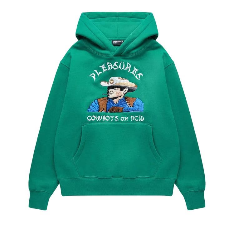 Pleasures Rhythm Hoodie Green