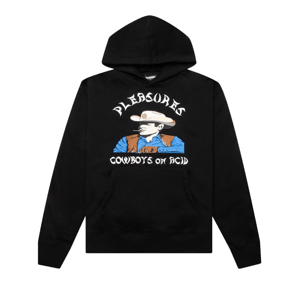 Pleasures Rhythm Hoodie Black