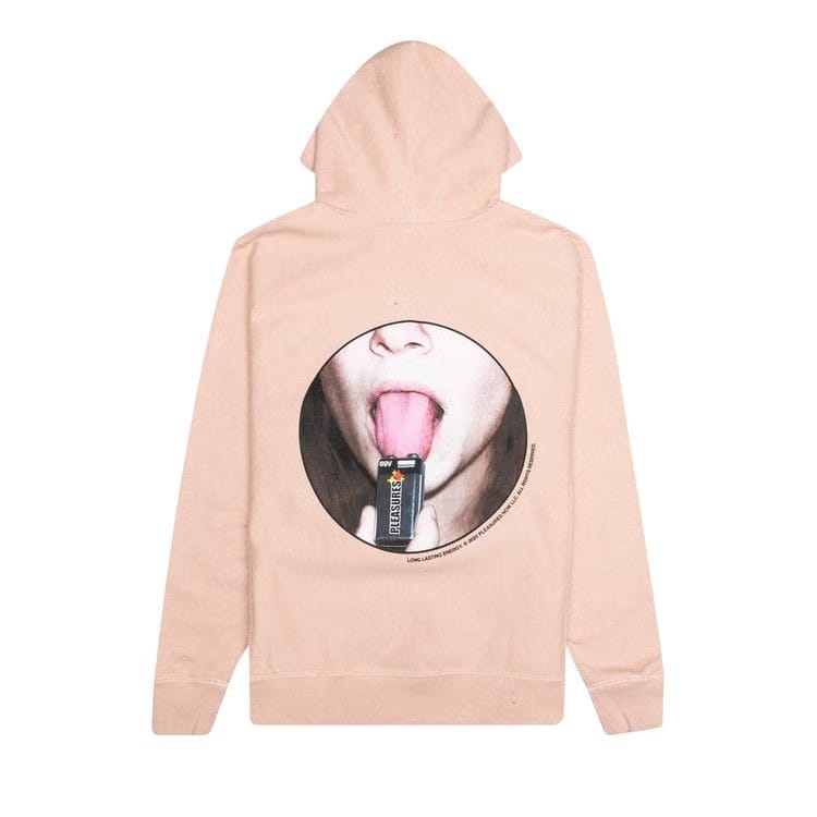 Pleasures Charge Premium Hoodie Dusty Rose
