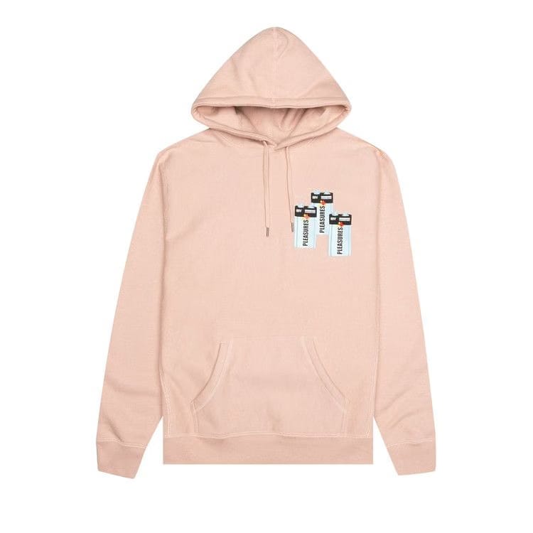 Pleasures Charge Premium Hoodie Dusty Rose