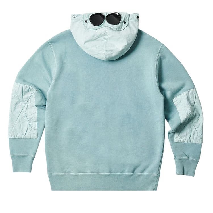 Palace x C.P. Company Goggle Hoodie Blue
