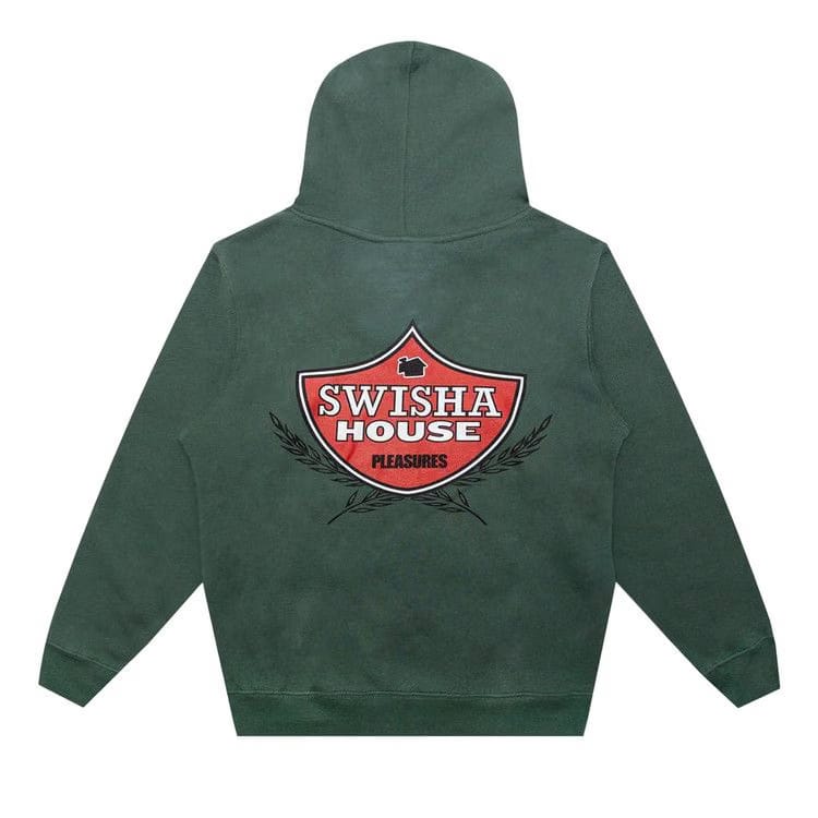 Pleasures Swisha Hoodie Alpine Green
