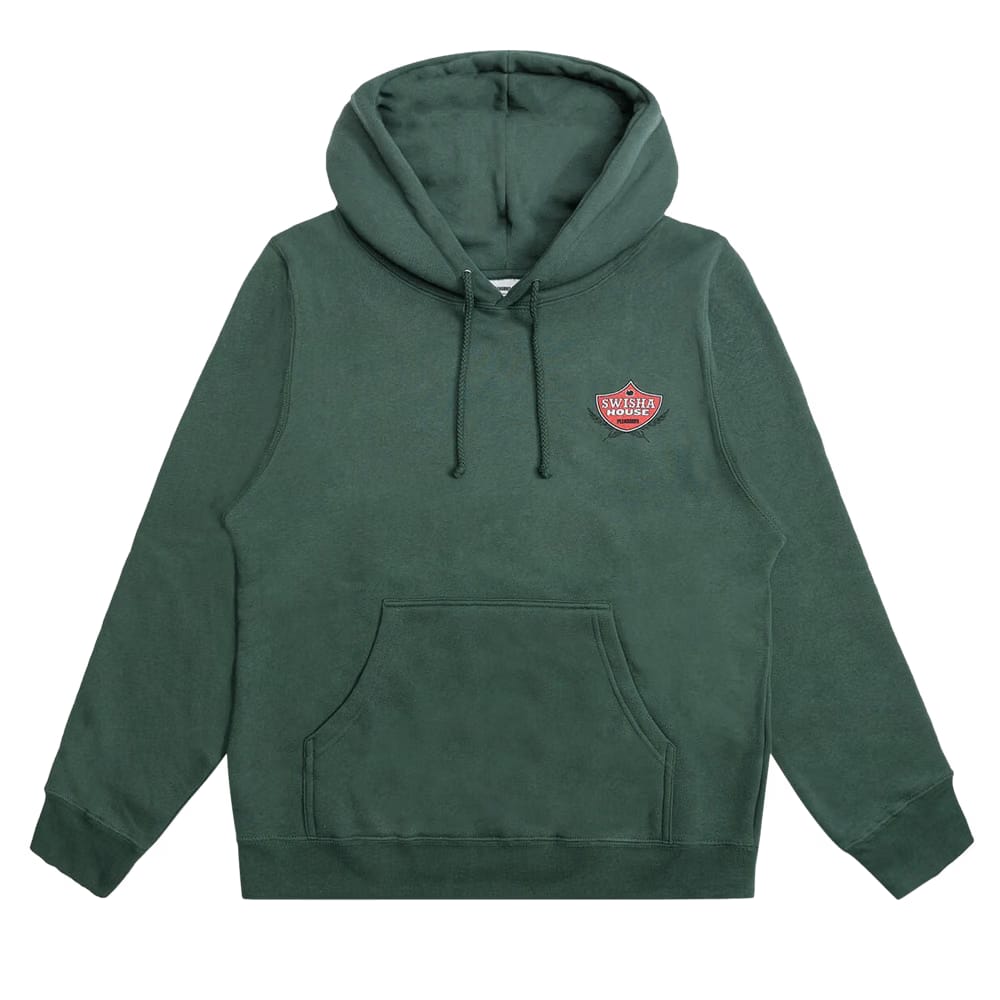 Pleasures Swisha Hoodie Alpine Green