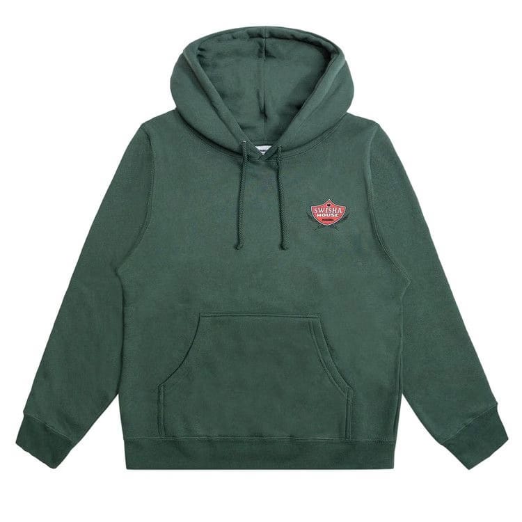 Pleasures Swisha Hoodie Alpine Green
