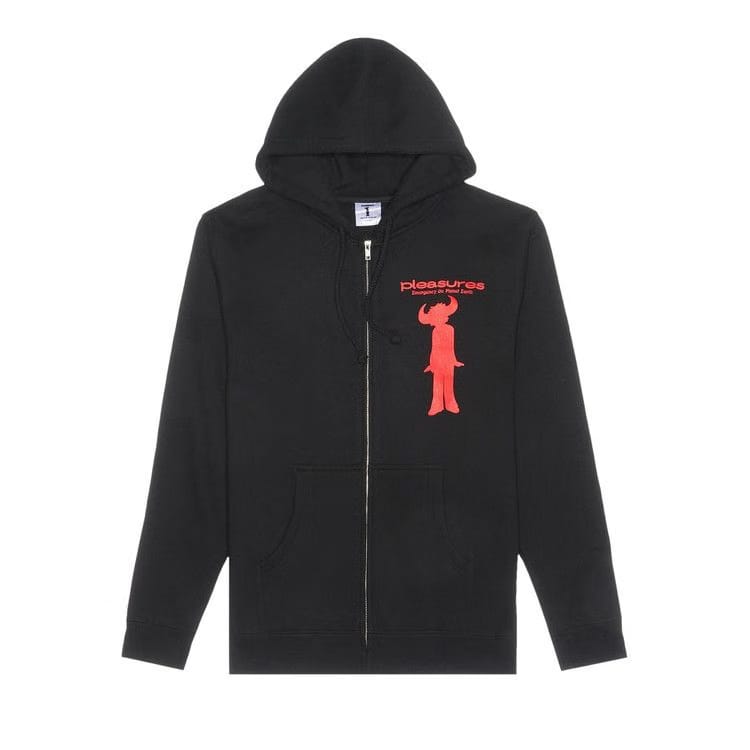 Pleasures High Times Zip Hoodie Black