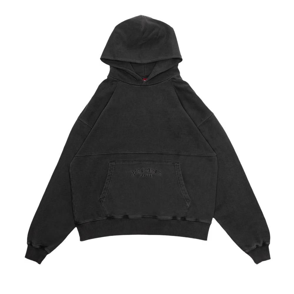 Pleasures Marco Hoodie Charcoal