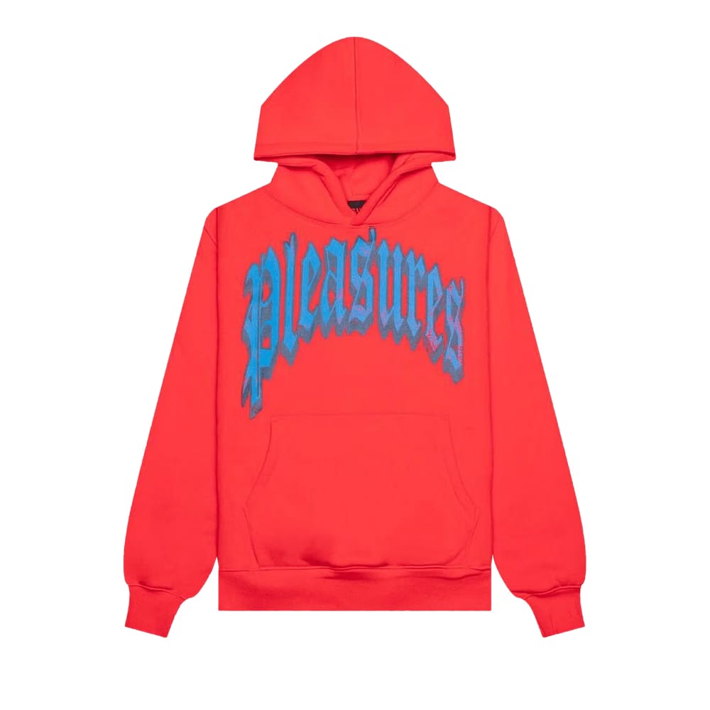 Pleasures Twitch Hoodie Burnt Orange