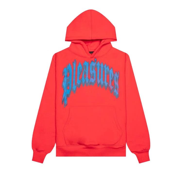 Pleasures Twitch Hoodie Burnt Orange